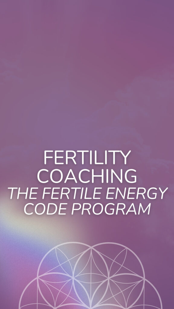 fertility coaching denver. The Fertile Energy Code. Rocky Mountain Fertility Center.