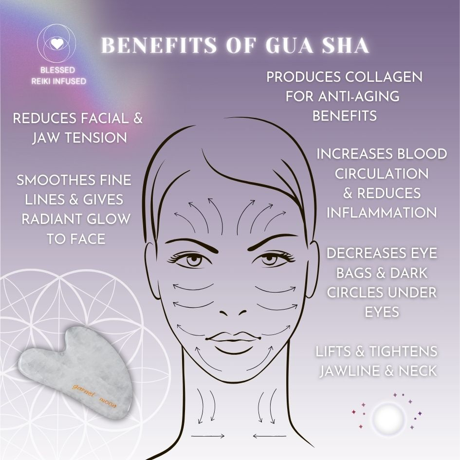 Gua Sha for face mapping at Garnet Moon Denver.
